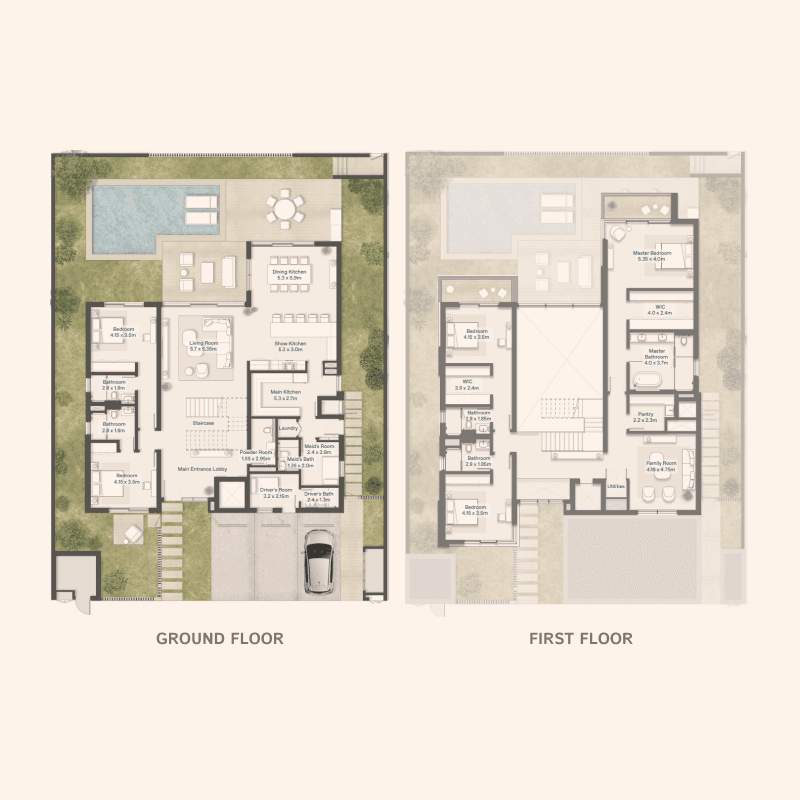 5 BR Villa