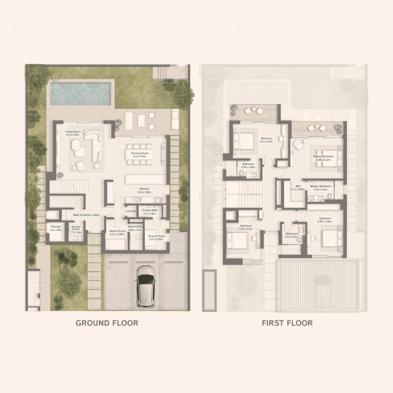 4 BR Villa