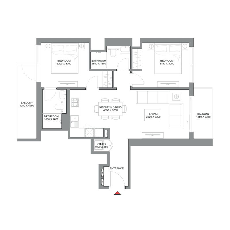 2 BR