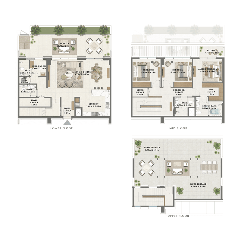 3 BR Townhouse
