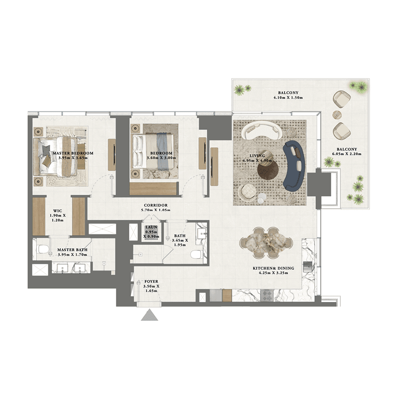 2 BR