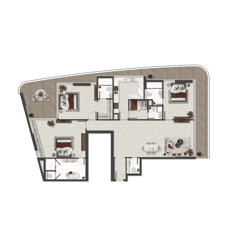 3 BR