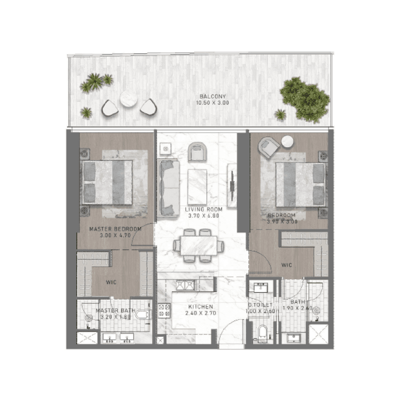 2 BR