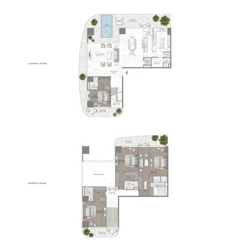 4 BR Duplex