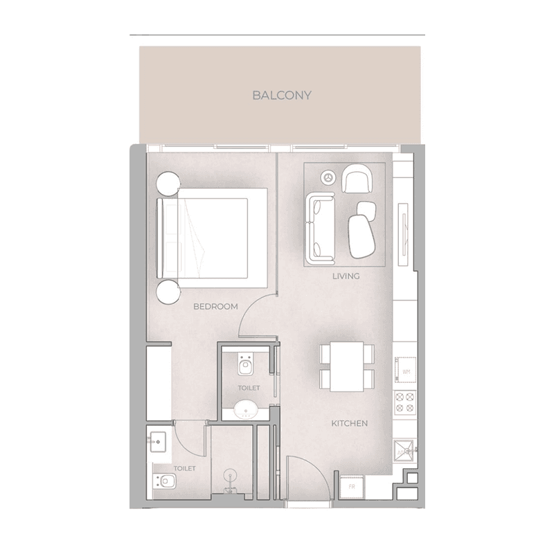 1 BR