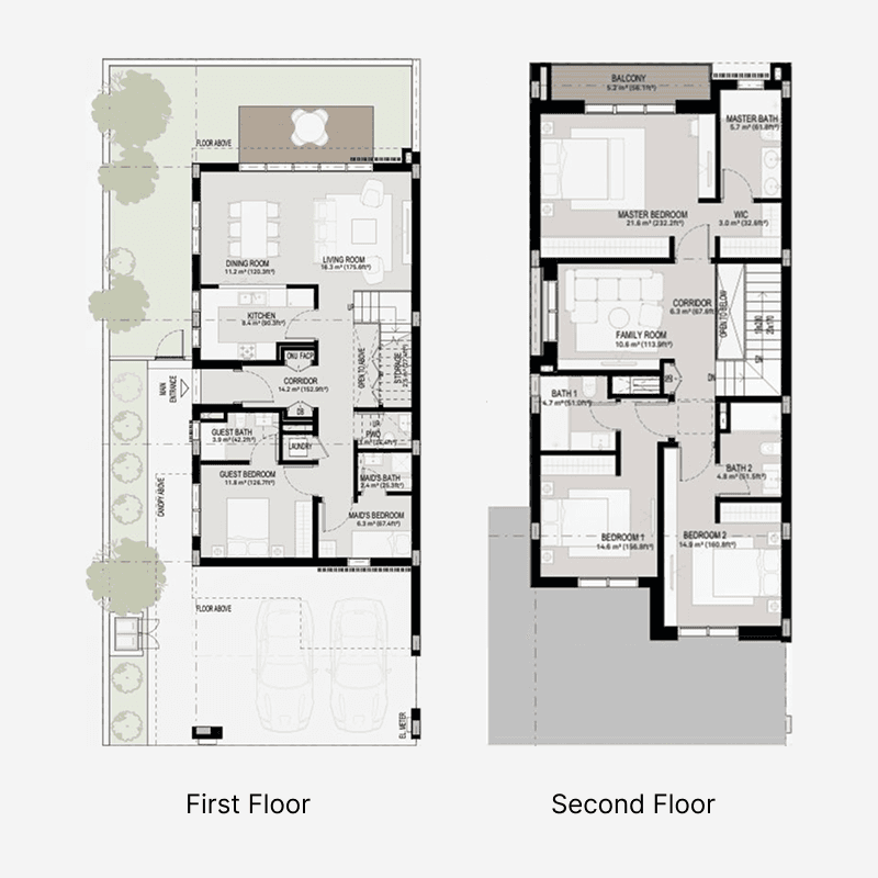 4 BR Townhouse