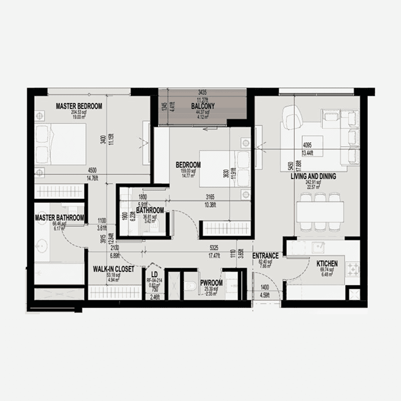 2 BR