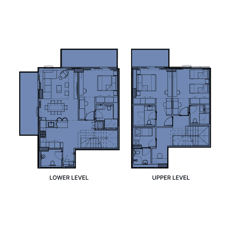 3 BR Duplex