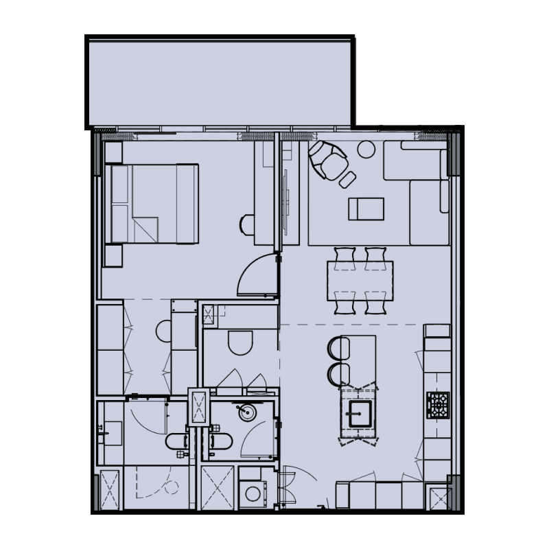 1 BR