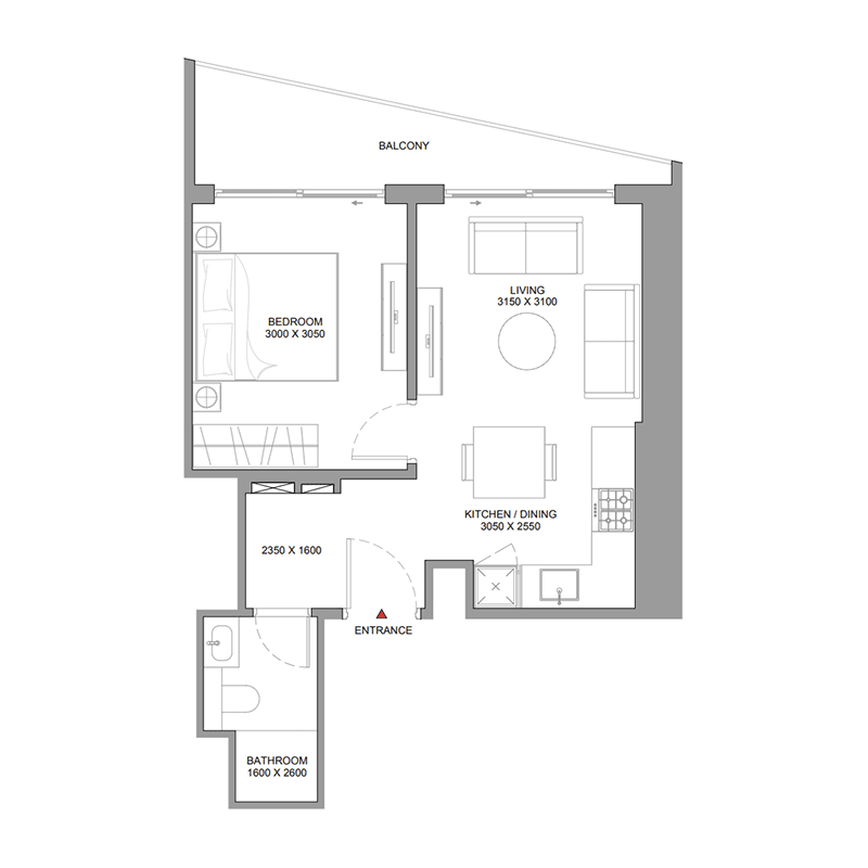 1 BR