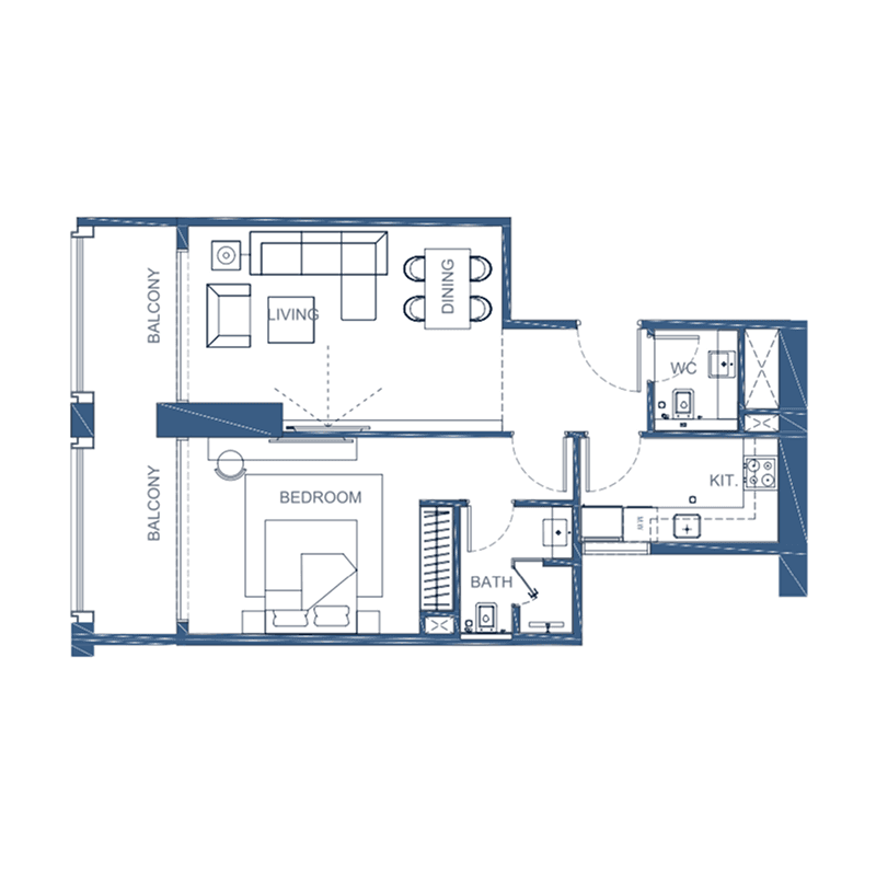 1 BR