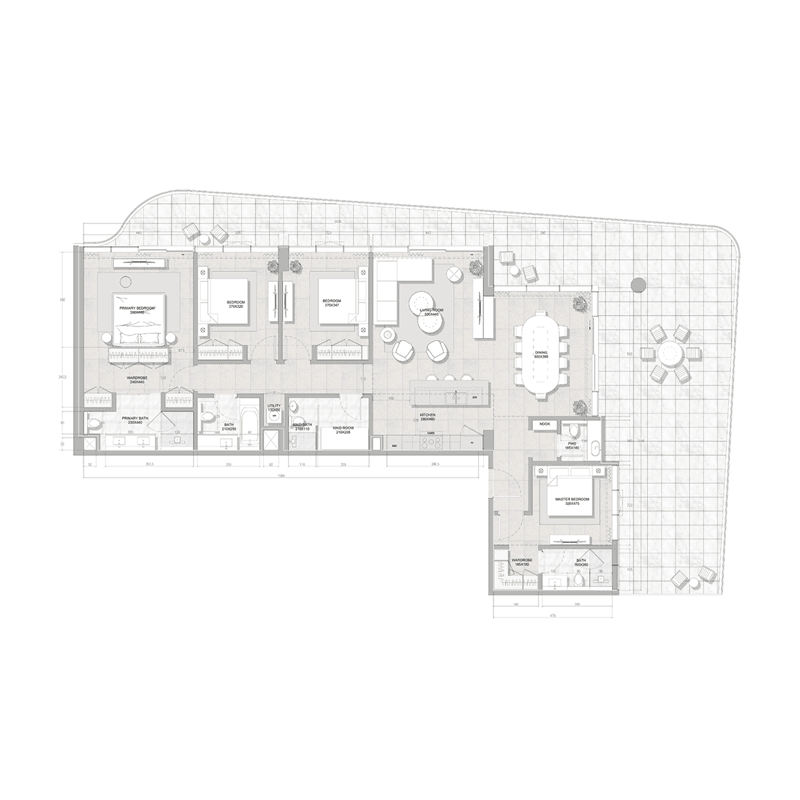 4 BR Penthouse