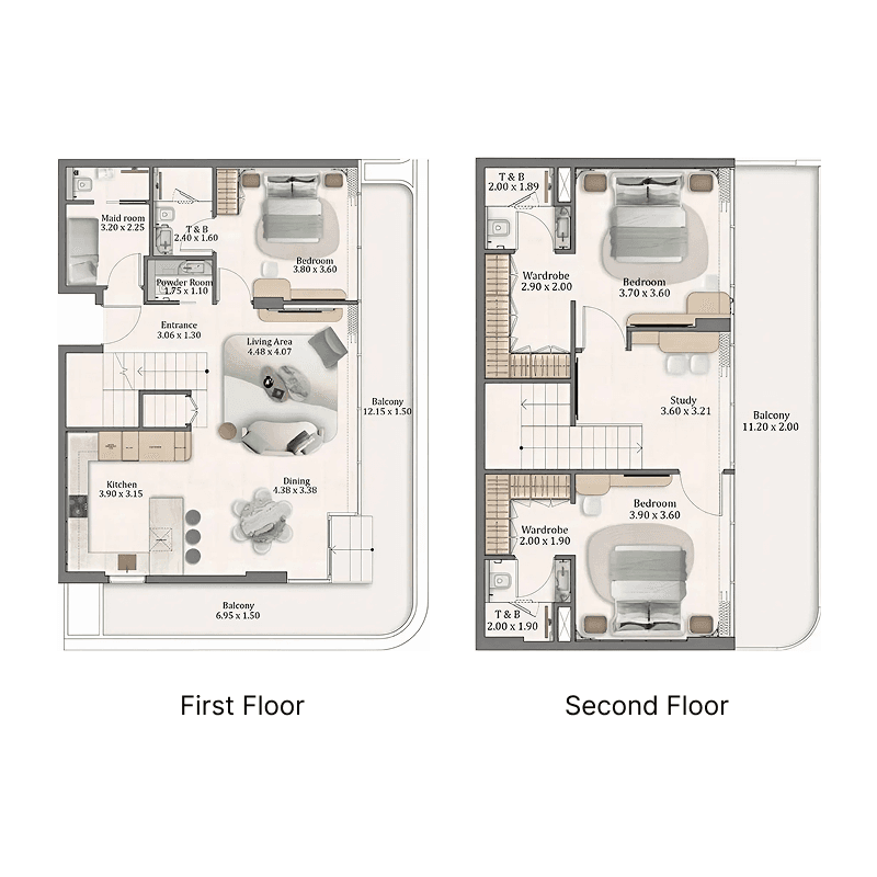 3 BR TH