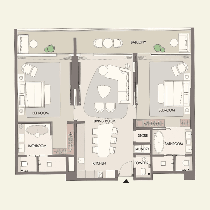 2 BR