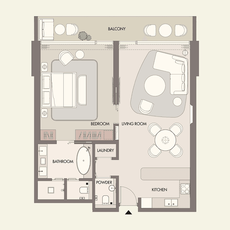 1 BR