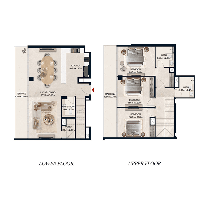 3 BR DX