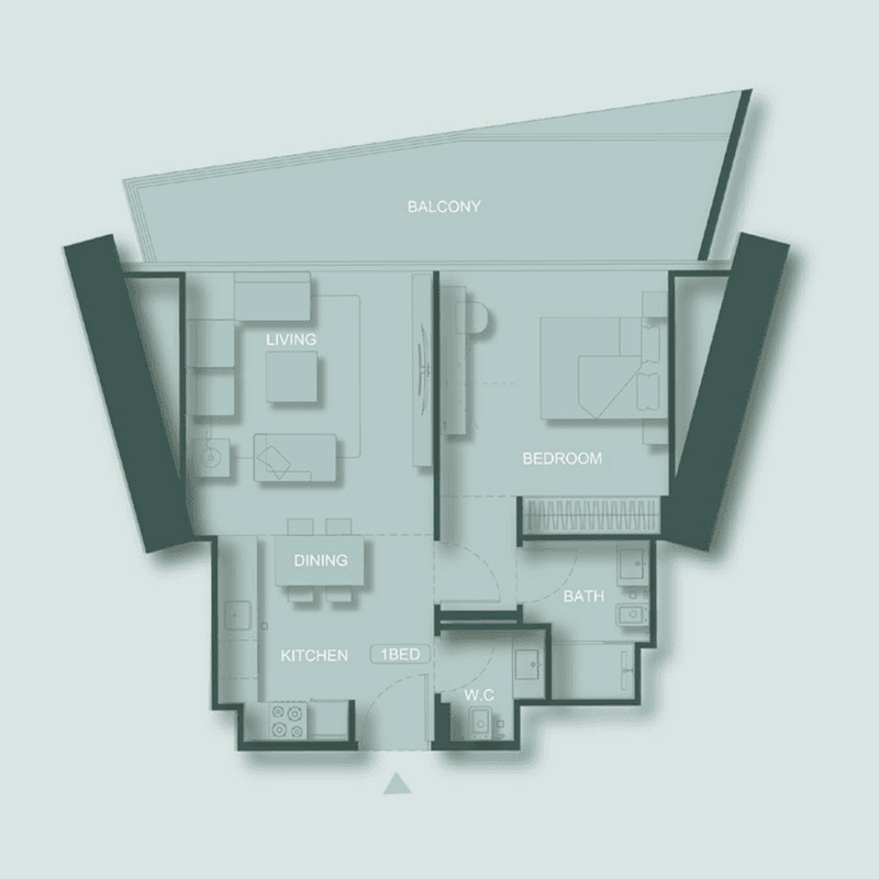 1 BR