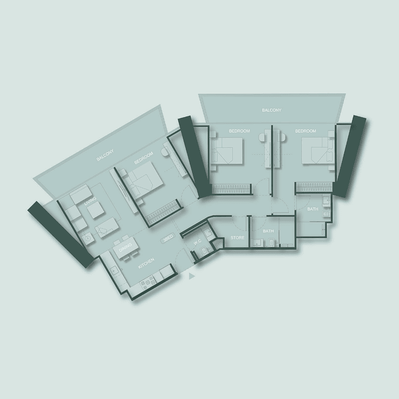 3 BR