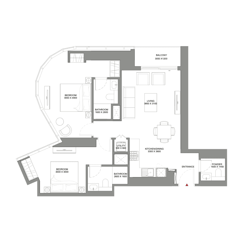 2 BR