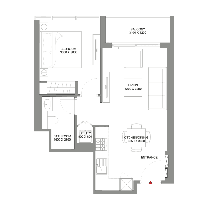 1 BR