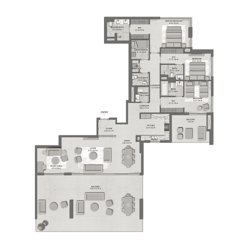 3 BR