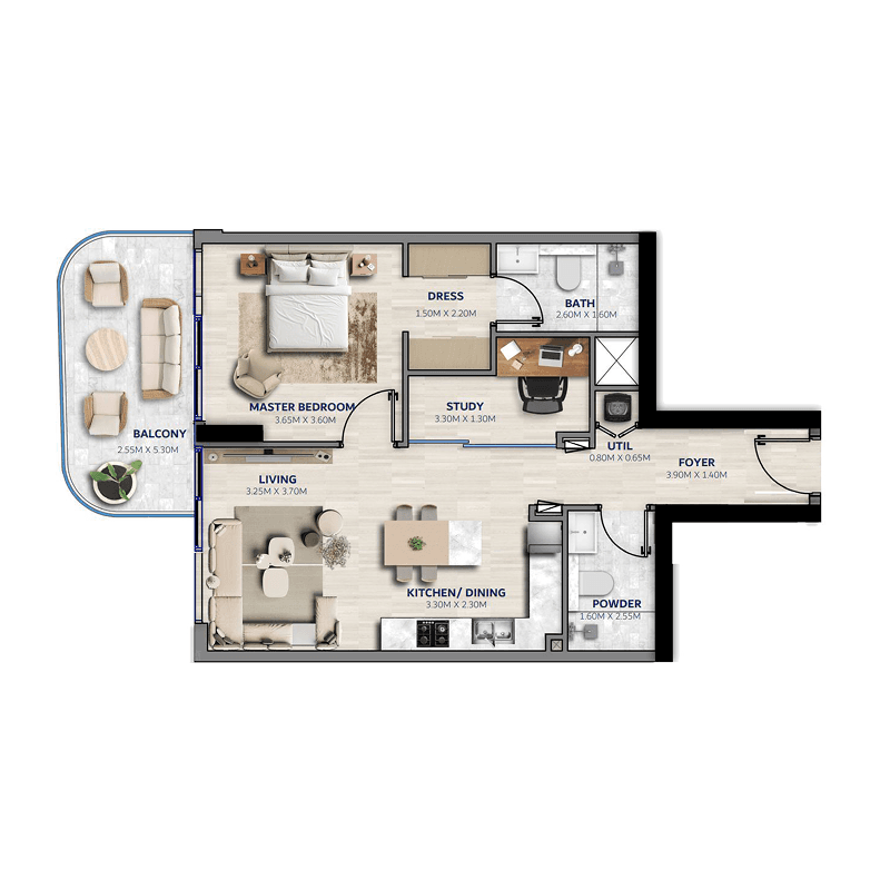 2 BR