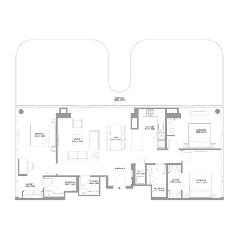 3 BR