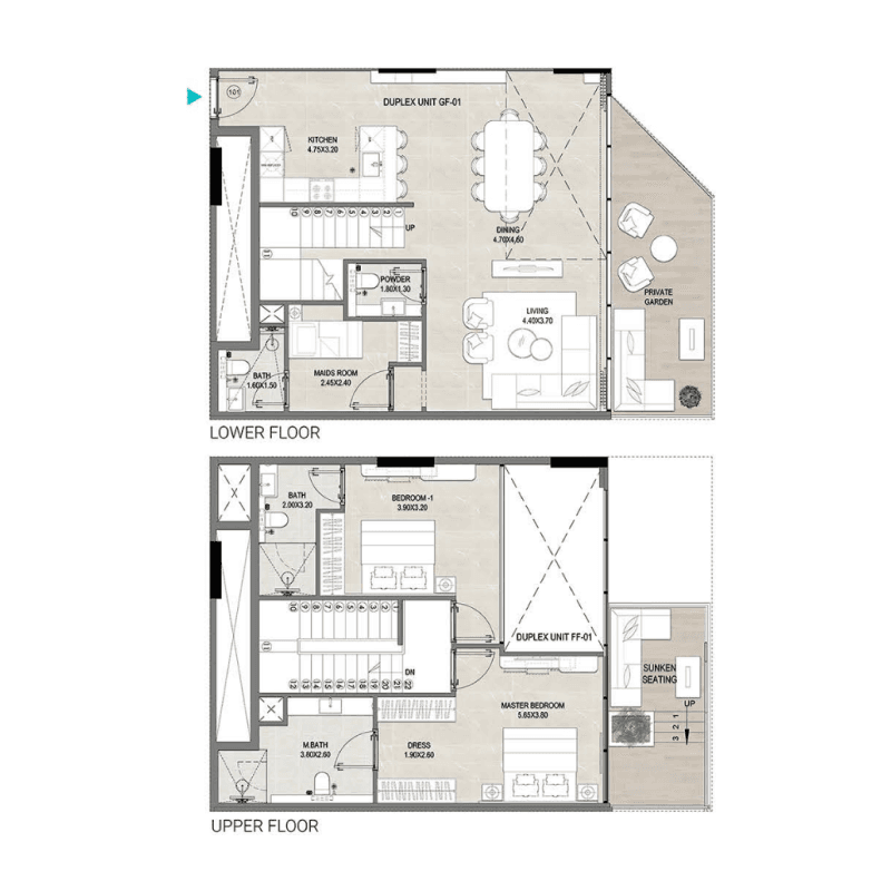 2 BR TH