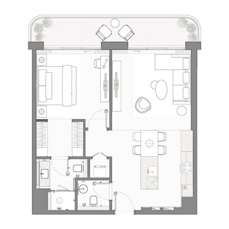 1 BR