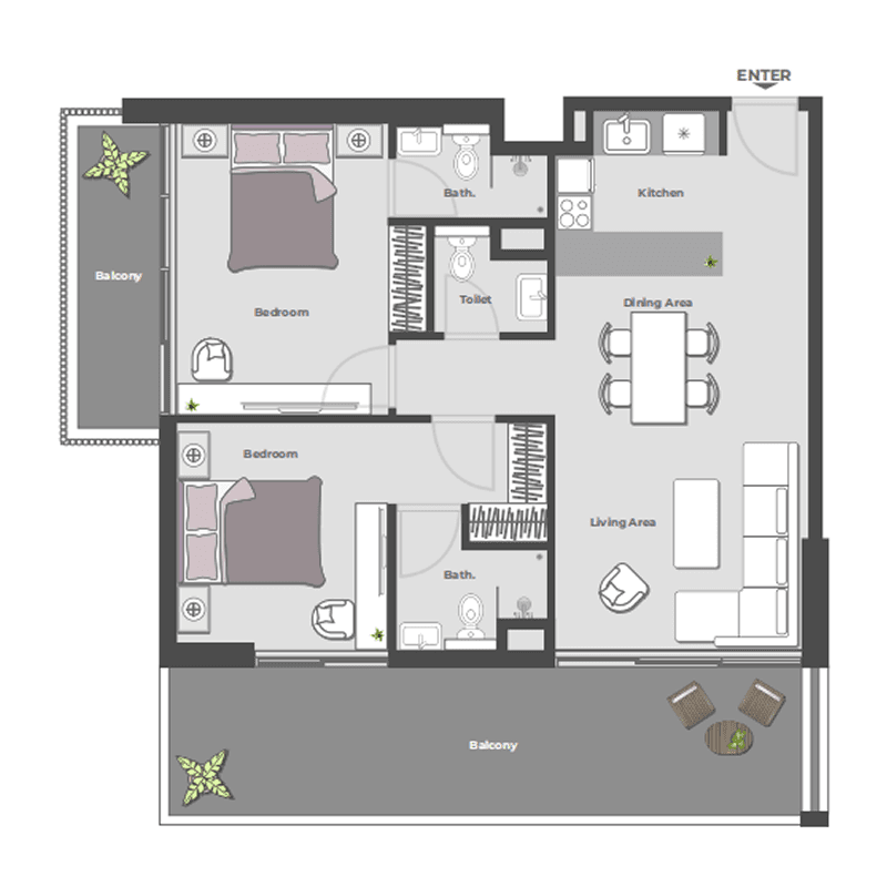 2 BR