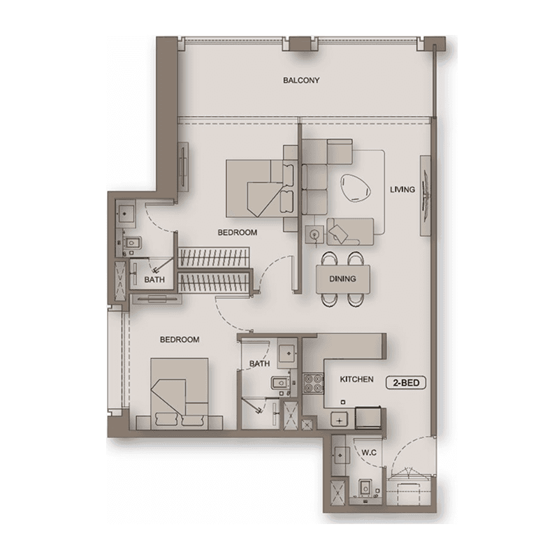 2 BR