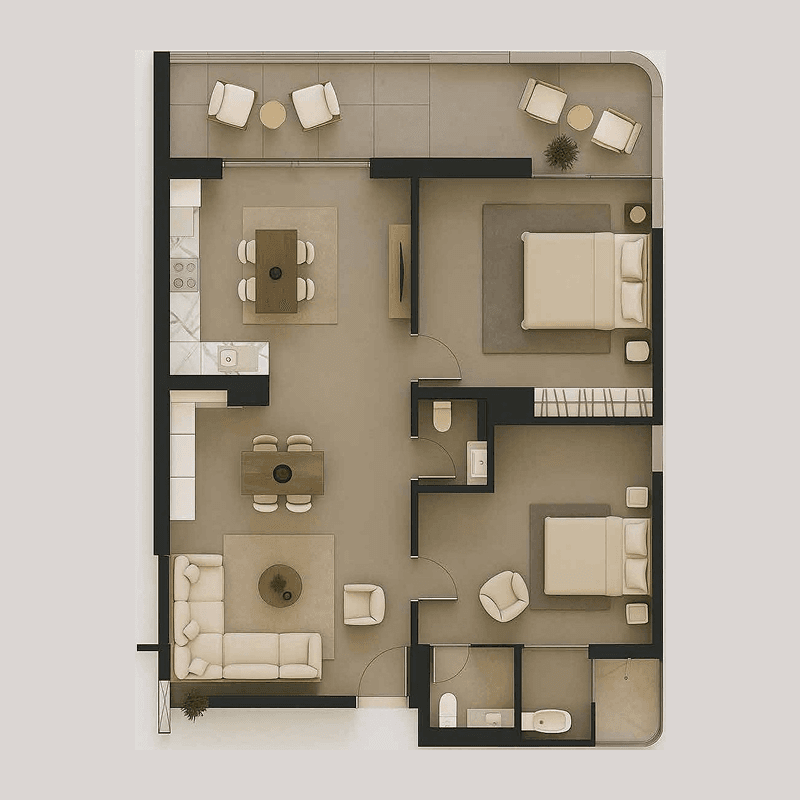2 BR