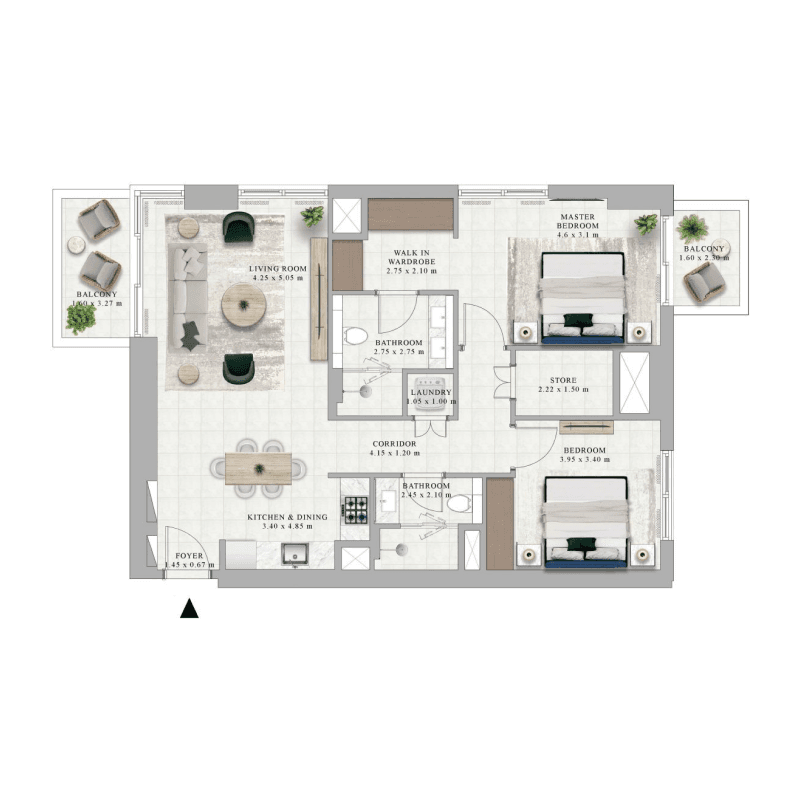2 BR