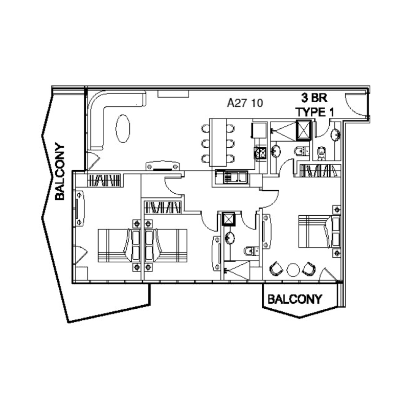 3 BR