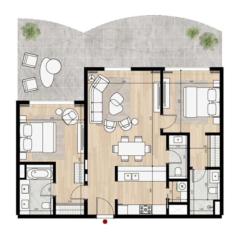 2 BR