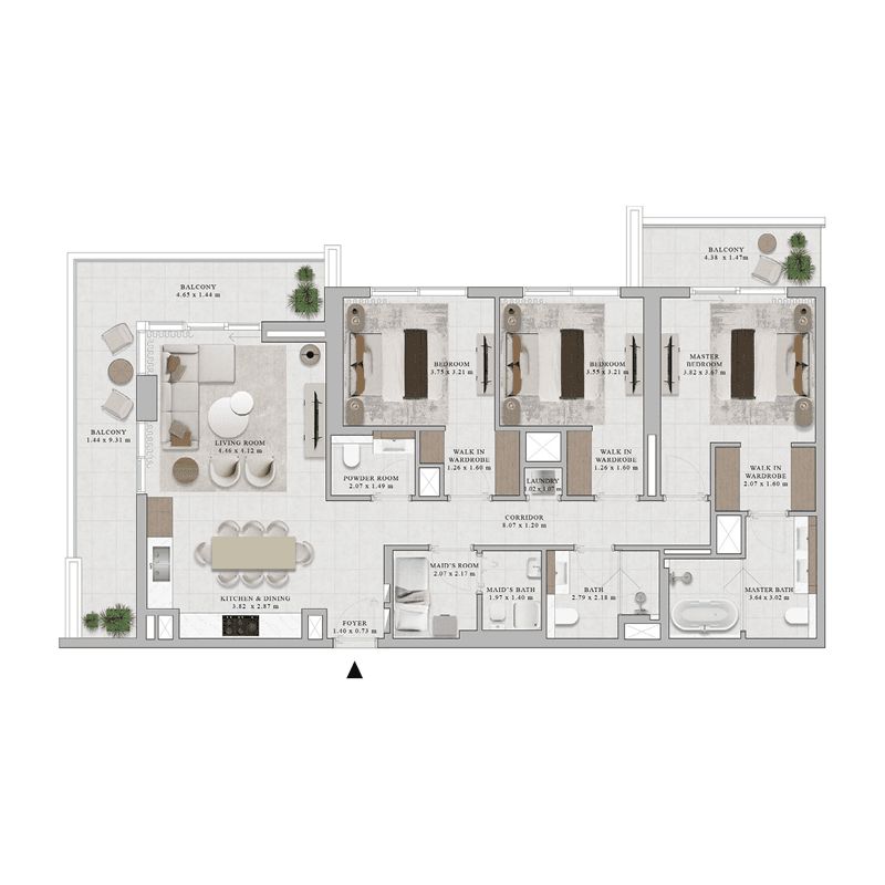 3 BR