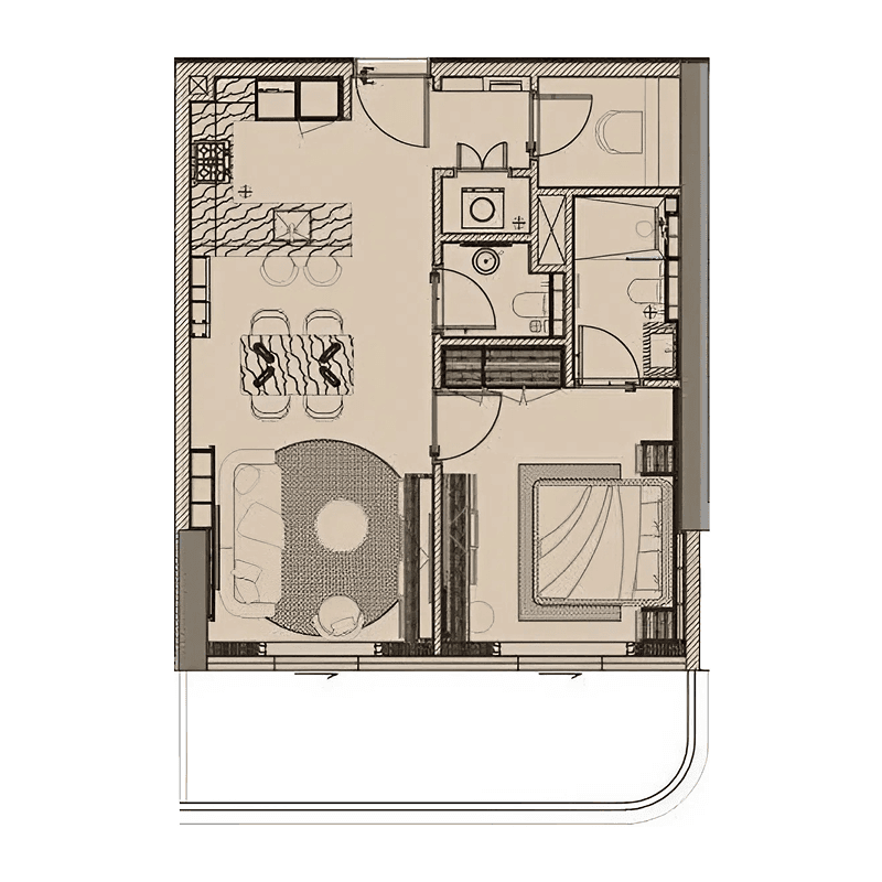 1 BR