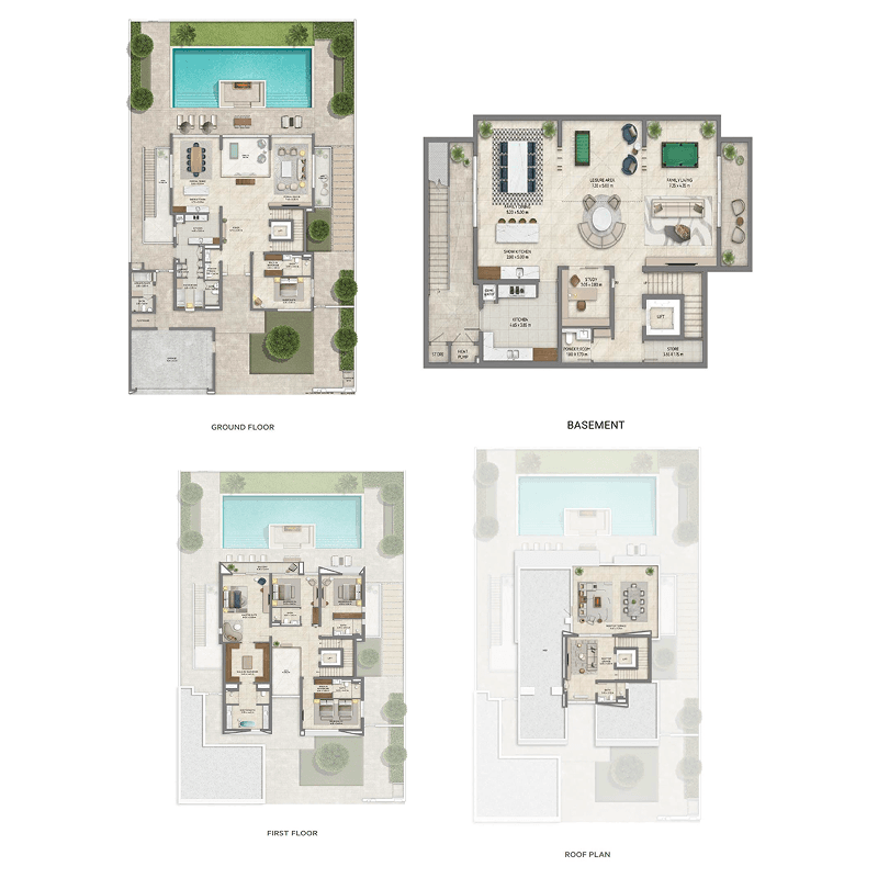5 BR Villa