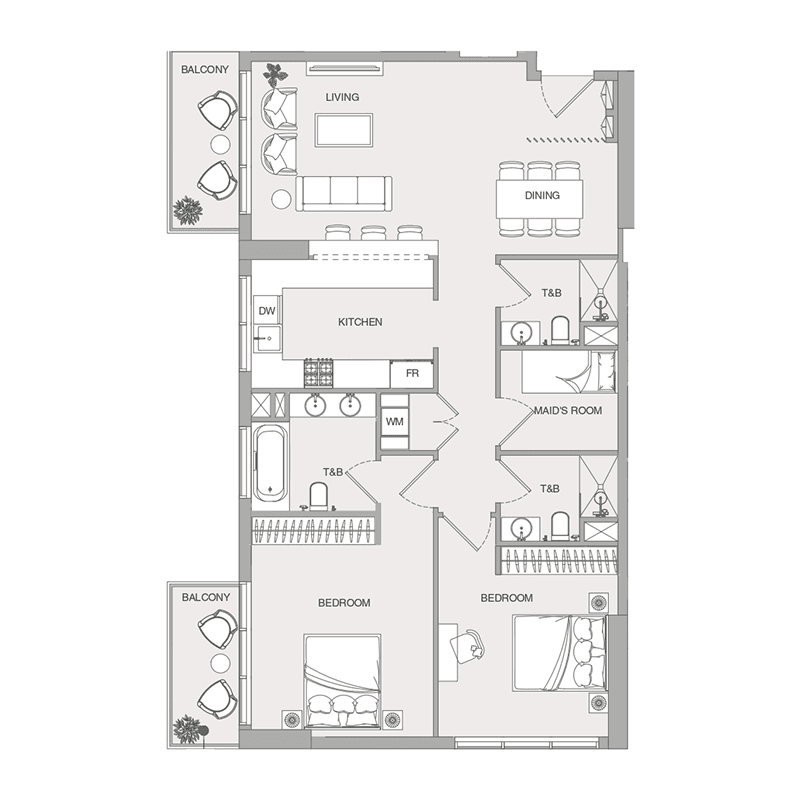 2 BR