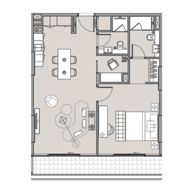 1 BR
