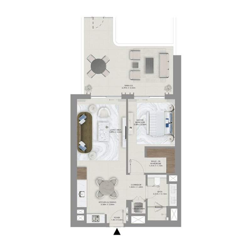 1 BR