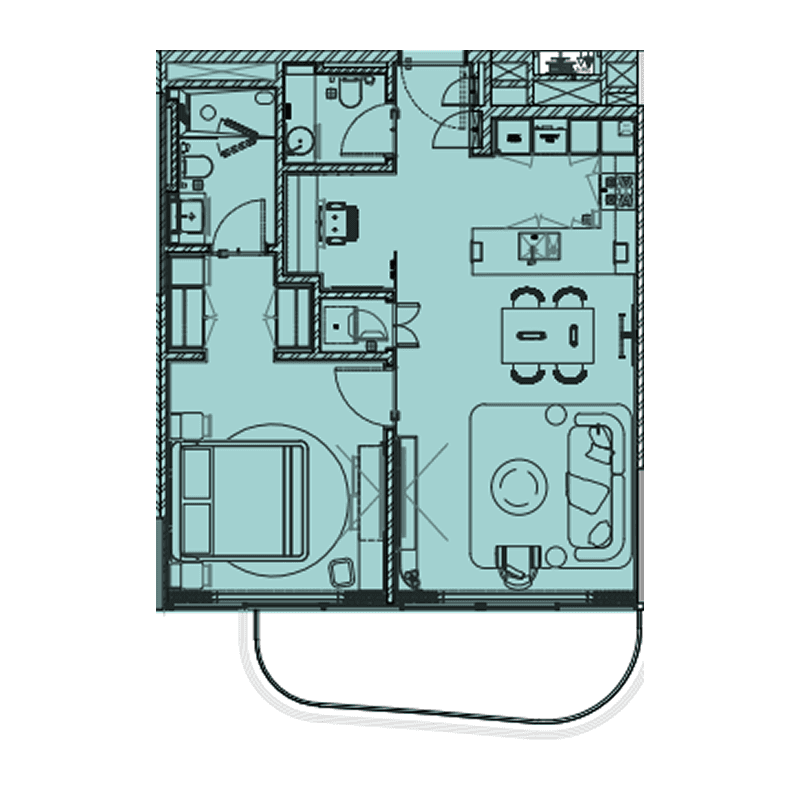 1 BR