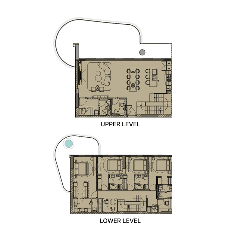4 BR Duplex