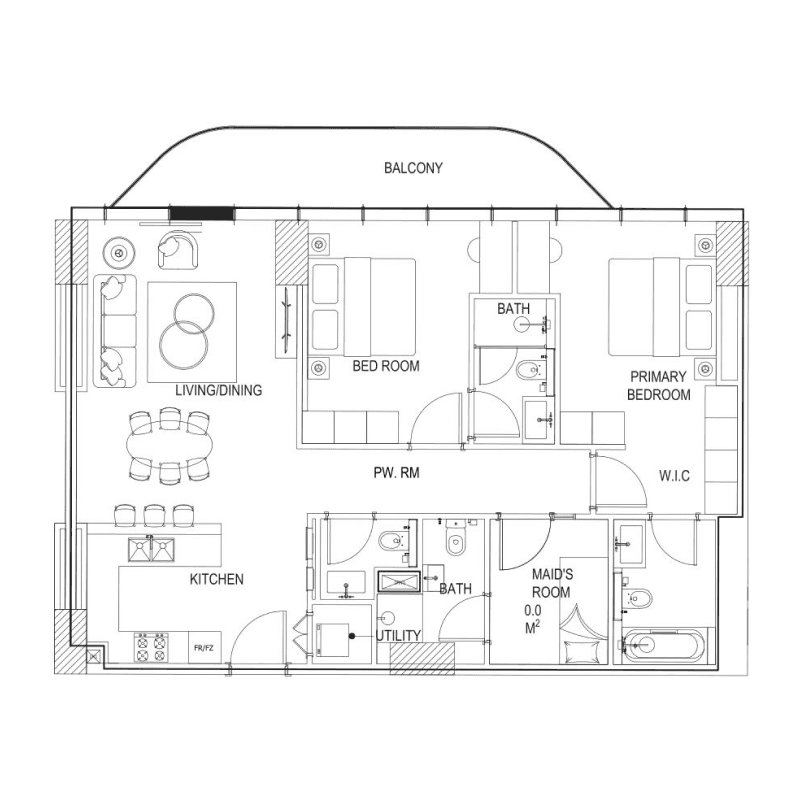 2 BR