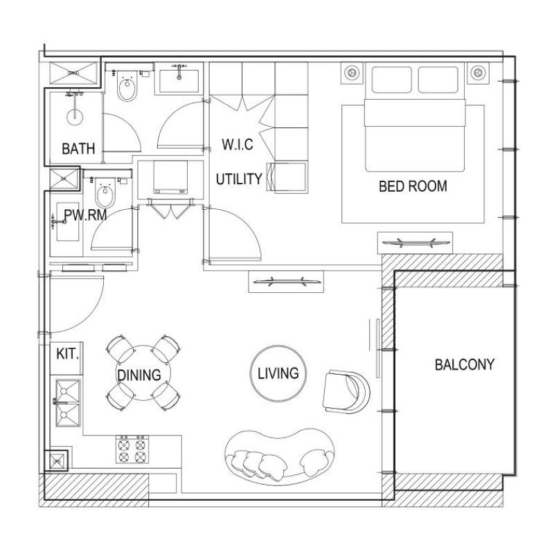 1 BR