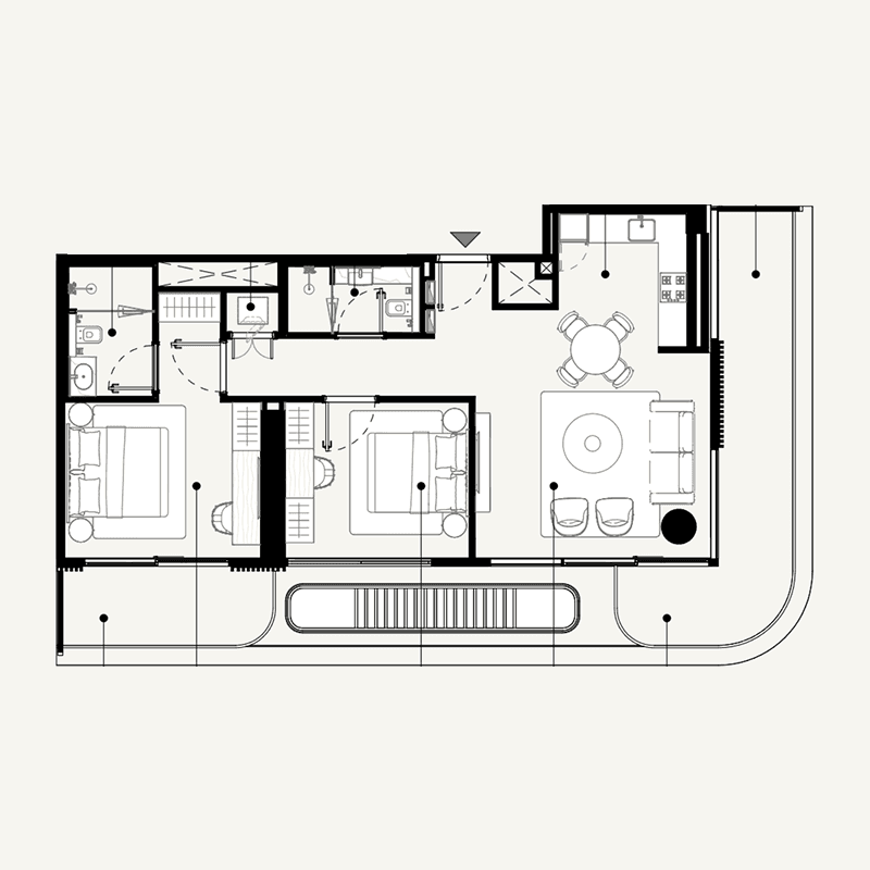 2 BR