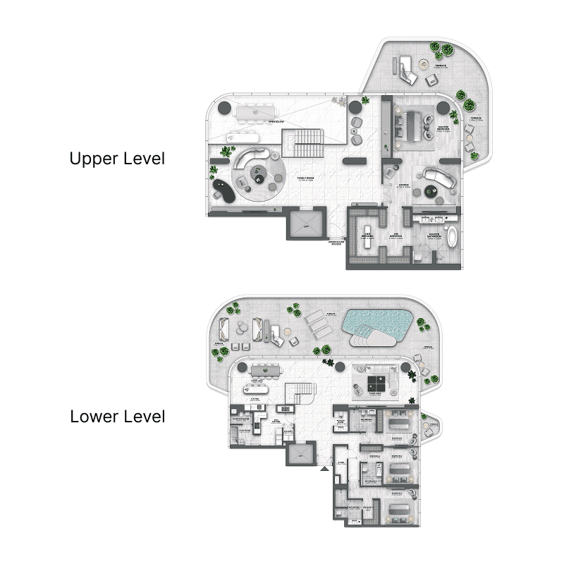 5 BR + Pool