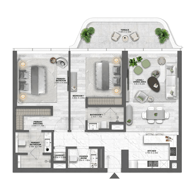 2 BR