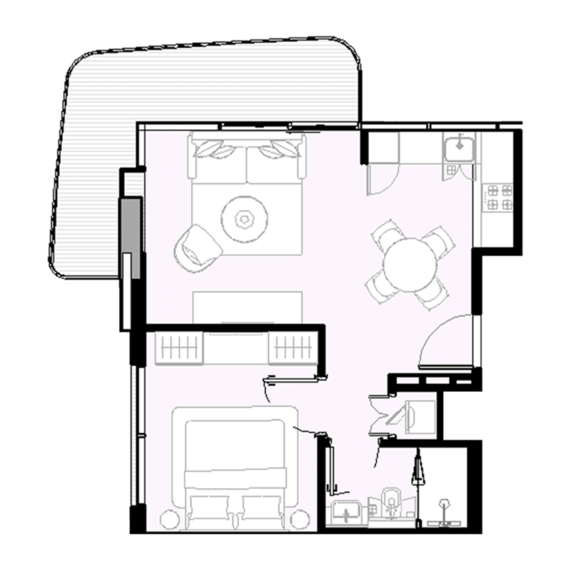 1 BR