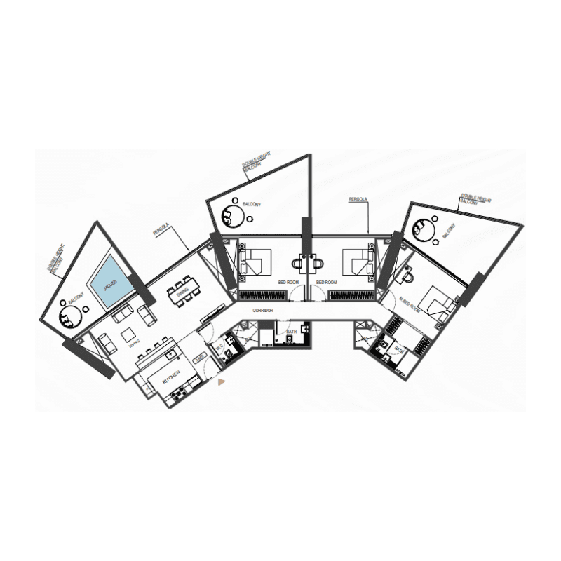 3 BR